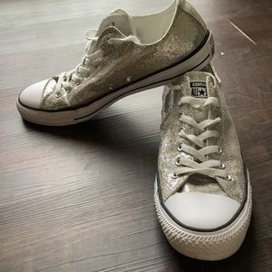 Converse All Star Chuck Taylor Ox Lo Top Glitter - Men’s Size 11 Women’s…